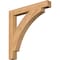 Ekena Millwork Thorton Block Smooth Bracket, Western Red Cedar, 3 1/2"W x 30"D x 30"H BKT04X30X30THR05SWR - alternate 1